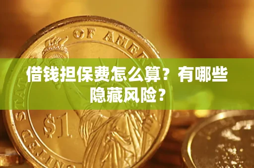 北京借钱担保费怎么算？有哪些隐藏风险？