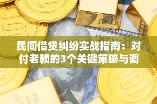 北京民间借贷纠纷实战指南：对付老赖的3个关键策略与调解盲区解析