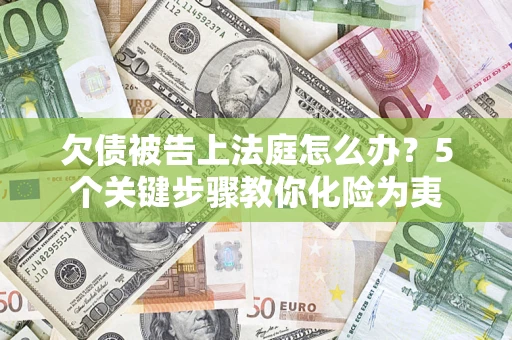 北京欠债被告上法庭怎么办？5个关键步骤教你化险为夷